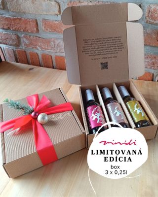 Pozor, vínomilci! 🍇 Práve sme otvorili limitovanú edíciu degustačných boxov Vinidi – s tromi výberovými vínami v mini...