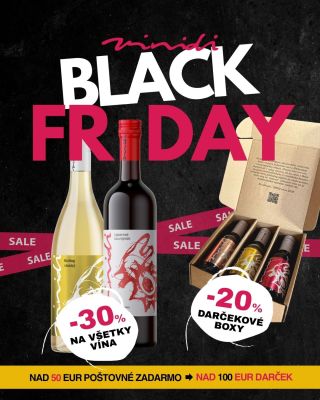 🖤 BLACK FRIDAY VO VINIDI JE TU!🖤 🎉 Najväčšia zľava roka – len do 28.11.2025 alebo do vypredania zásob! 🍷 –30 % na všetky...
