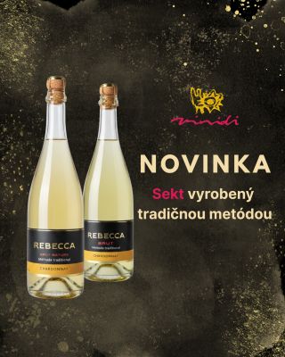 ✨ NOVINKA VO VINIDI ✨ Predstavujeme vám Sekt Rebecca – výnimočný sekt vyrobený tradičnou metódou z odrody Chardonnay....